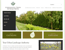 Tablet Screenshot of chrishaventrees.com